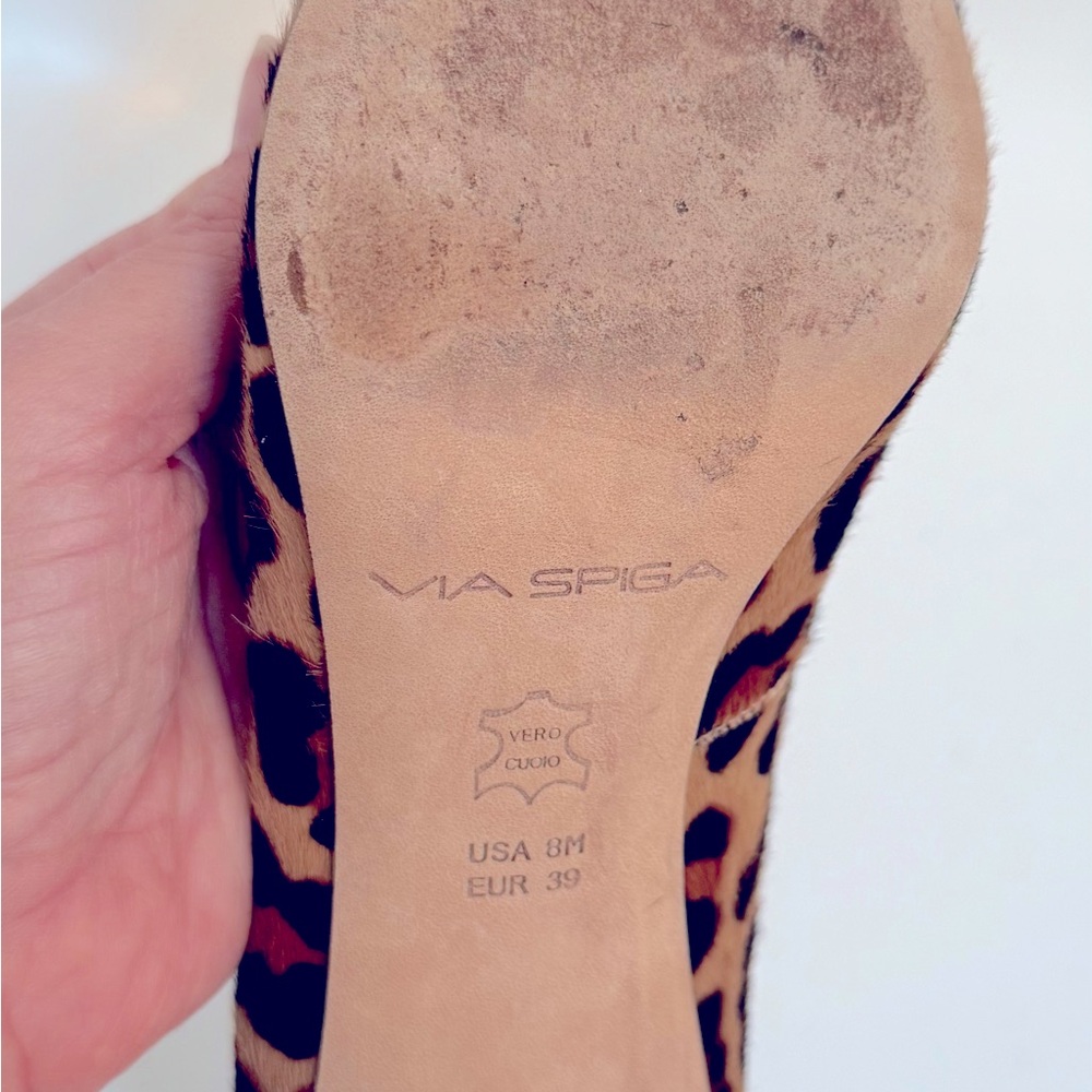 Via Spiga leopard print heels - Picture 5 of 6